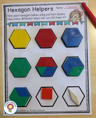  Hexagon Fractions