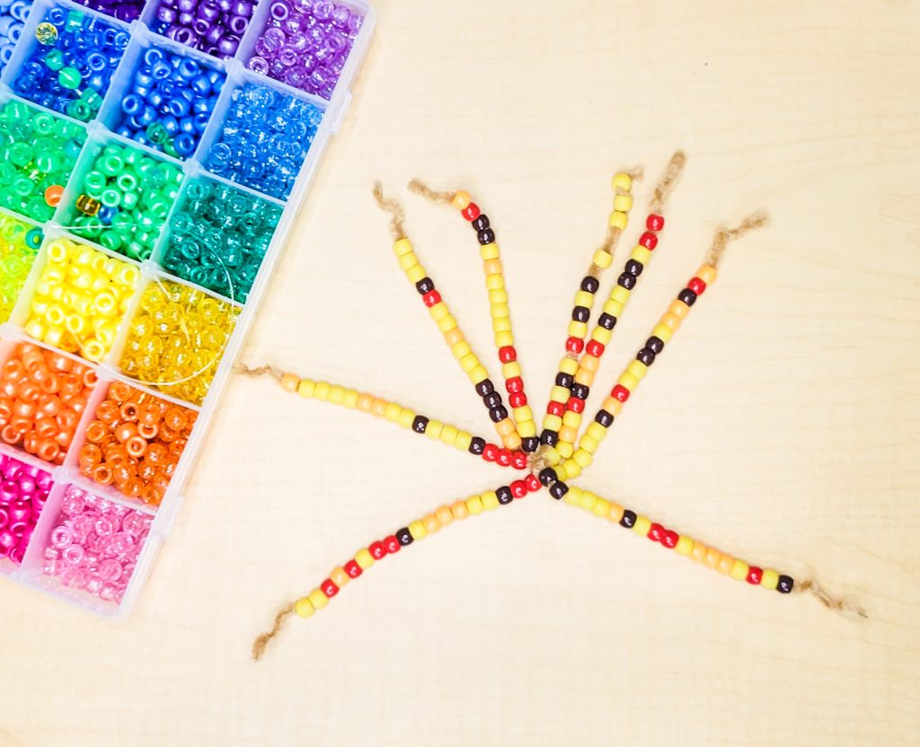 Pipe Cleaner Corn Craft
