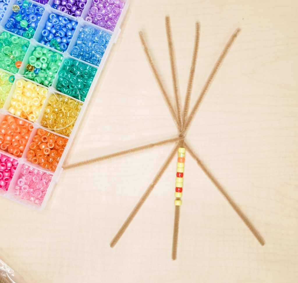 Pipe Cleaner Corn Craft