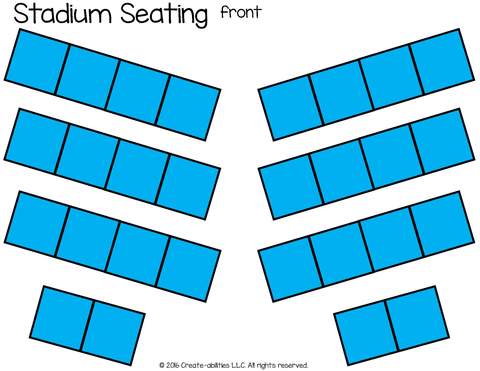 Stadium Seating Desk Arrangement