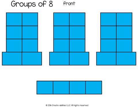 groups of 8 desk arrangement