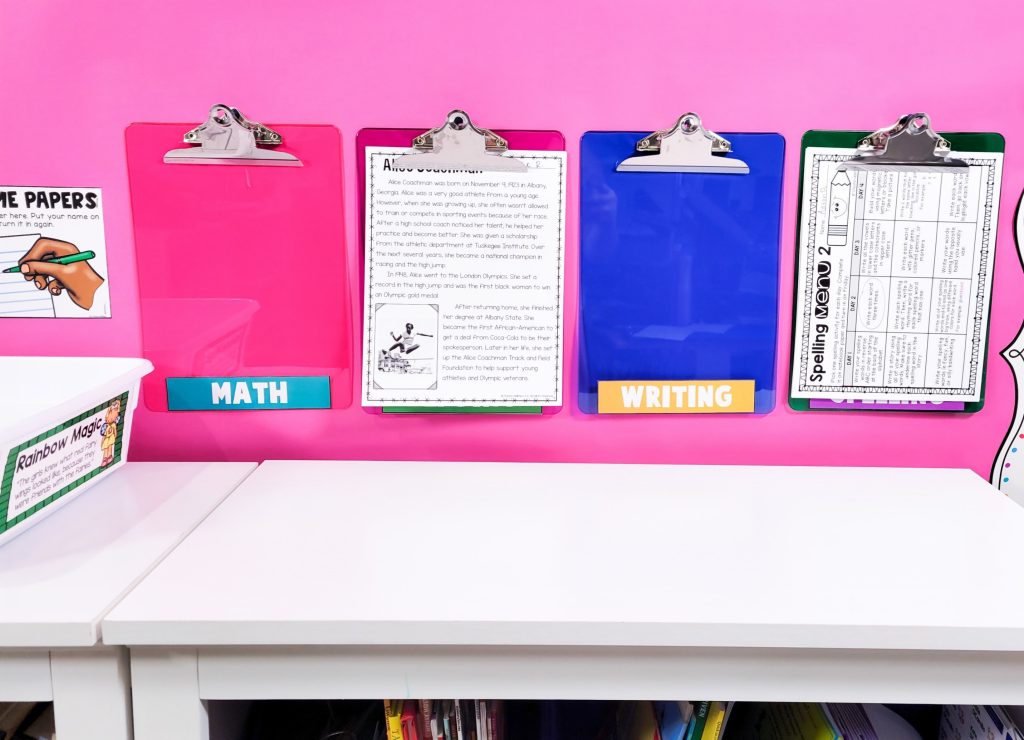 Clipboards for Paper Copy Storage