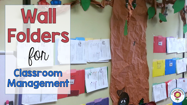Wall Folders Classroom Management
