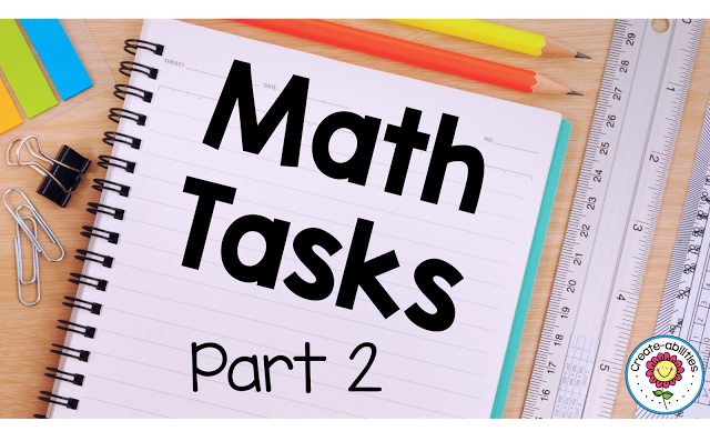 Math Tasks Explanations Part 2