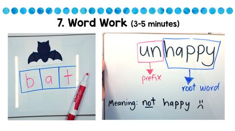 engage in word work