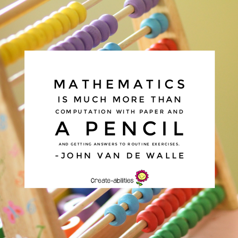 mathematics is more than a pencil
